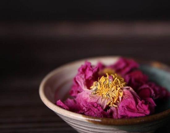 芍藥花茶的制作,最簡單的單獨泡制/綠茶搭配泡制