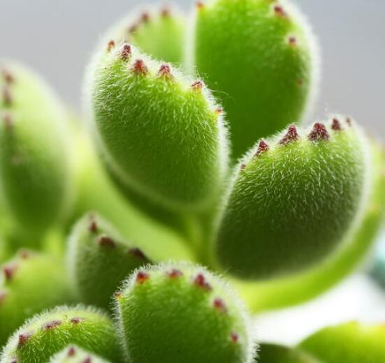 熊童子和白熊的區(qū)別,老農(nóng)總結(jié)最直觀兩種分辨方法