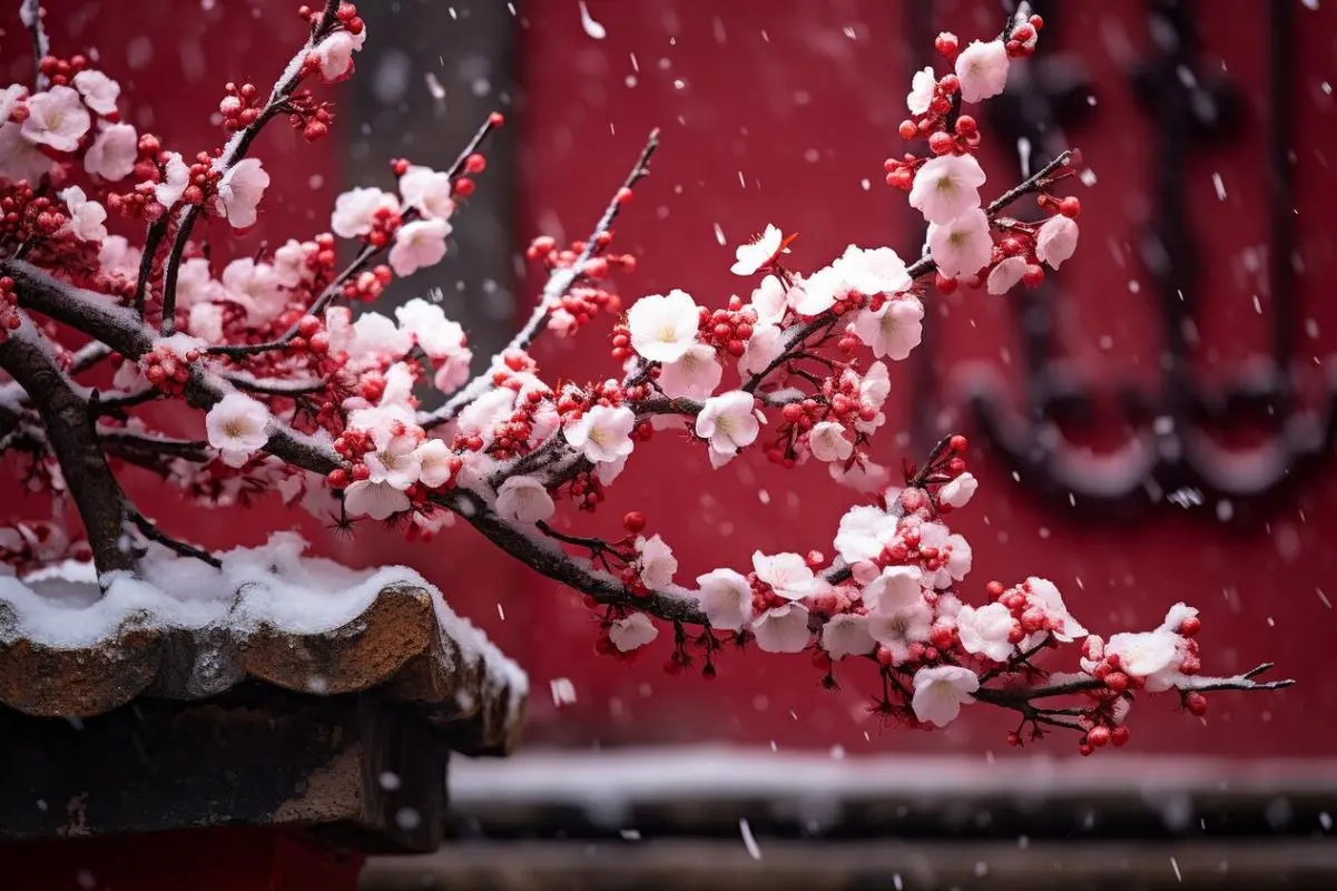 梅花冬日開花魔法:寒冷環(huán)境下的生長奇跡,解析其開花習(xí)性的科學(xué)原理
